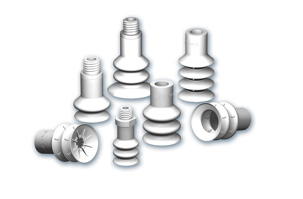 Soft and Flexible Suction Cups, MVS series – Suction Cups für die Verpackungsindustrie von Coval