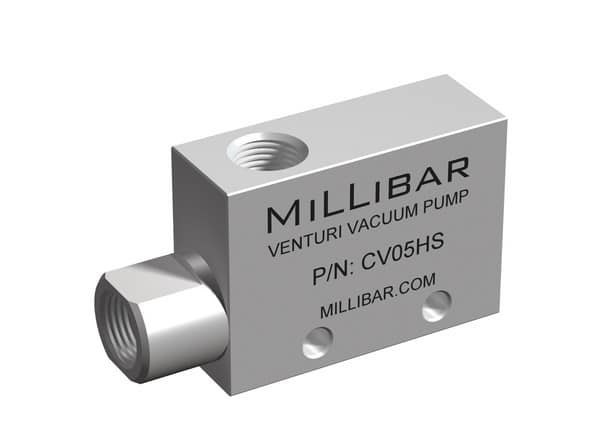 CV05-HS-TT Vakuum-Gripster – Vakuumerzeuger/-auswerfer von Millibar