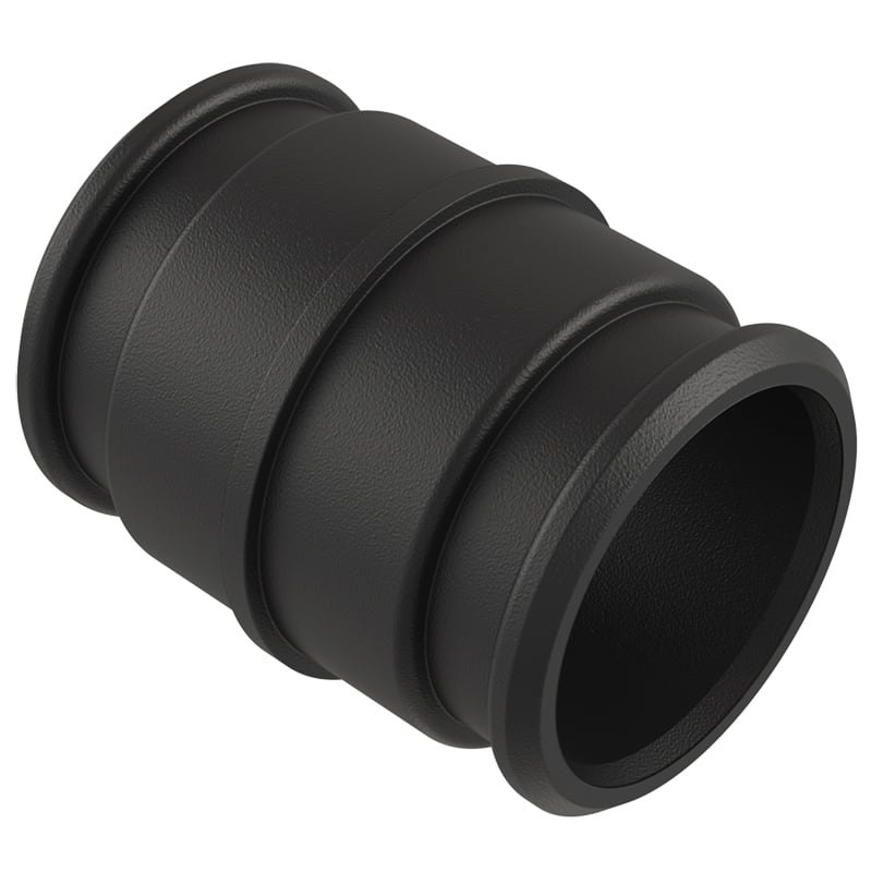 Pipe fitting straight 75x75 NBR FCM – Piping von Piab