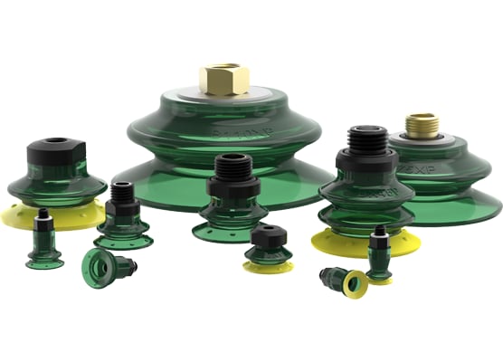 BX / BXP (2.5-stage bellows) – Multibellows-Becher, DURAFLEX® von Piab