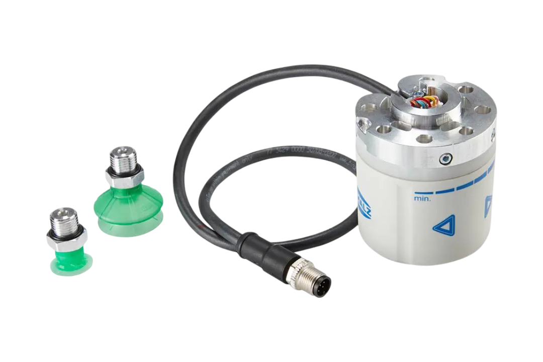 ECBPMi (CobotPump mini) Vakuum-Gripster – Kleinstes elektrisches Kobotenvakuum Gripster von Schmalz