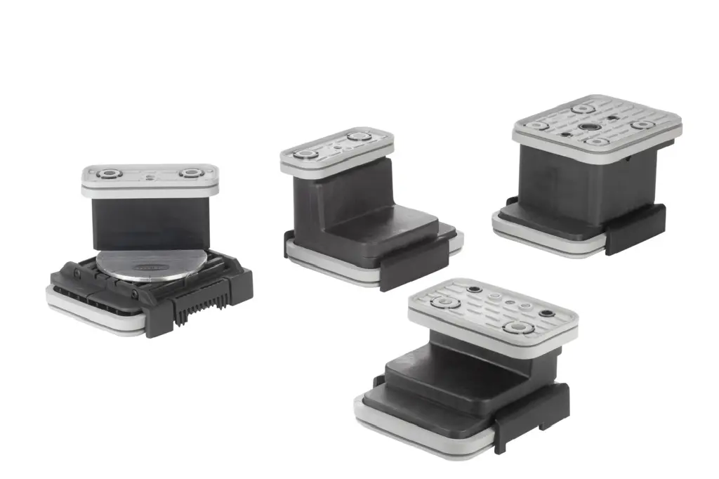 Vacuum Blocks VCBL-K2 – Klemmgeräte für 2-Circuit Konsolentischsysteme von Schmalz