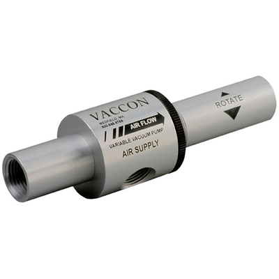 VDF (VDF-200/250/375) – Inline-verstellbares, schmutztolerantes Venturirohr von Vaccon