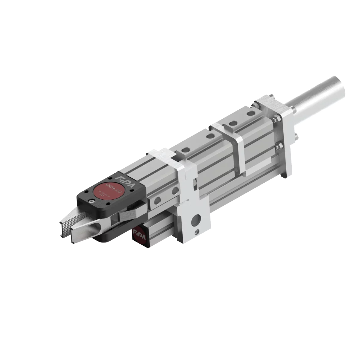 Series 332 power gripper, double stroke, 20/50 mm standard, without sensor, Serie 332 Leistung Greifer mit doppeltem Hub von FIPA