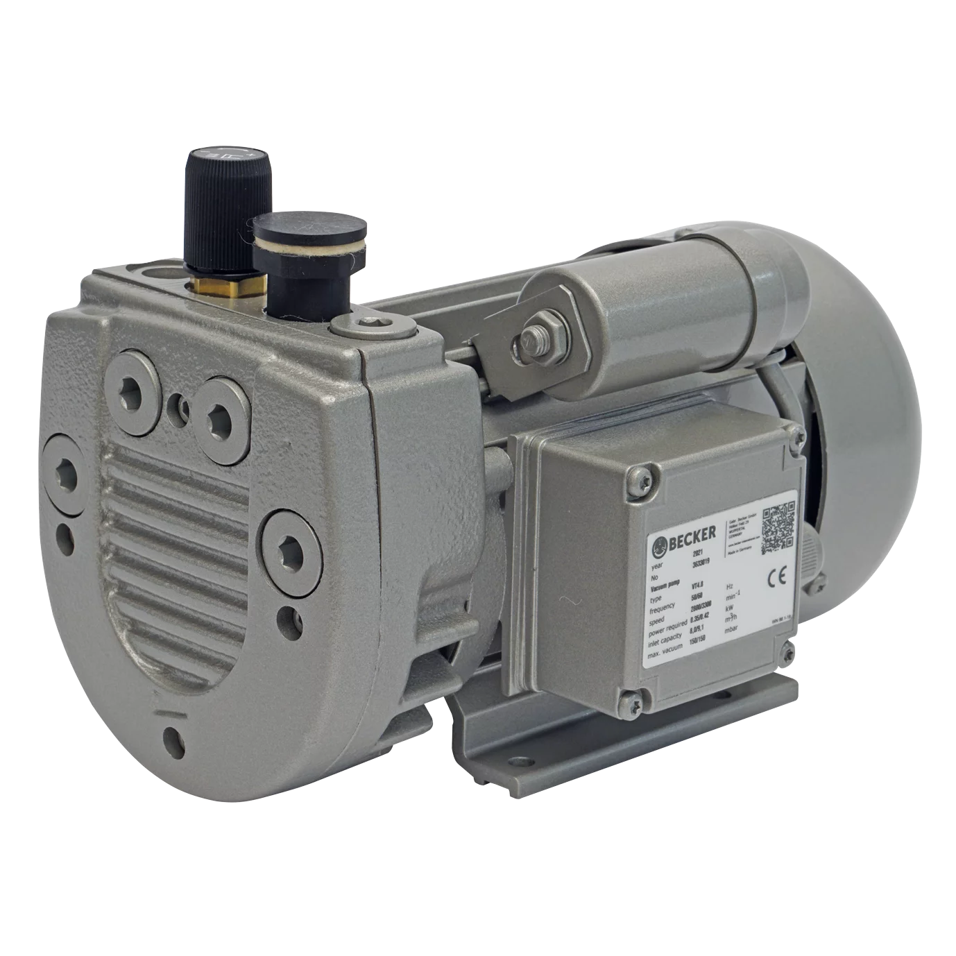 Rotary vane pump dry-running, 8 m³/h, 1-phase, ecker VT 4.8 – Drehschieberpumpe Trockenlauf 8 m h becker vt 4 8 von FIPA