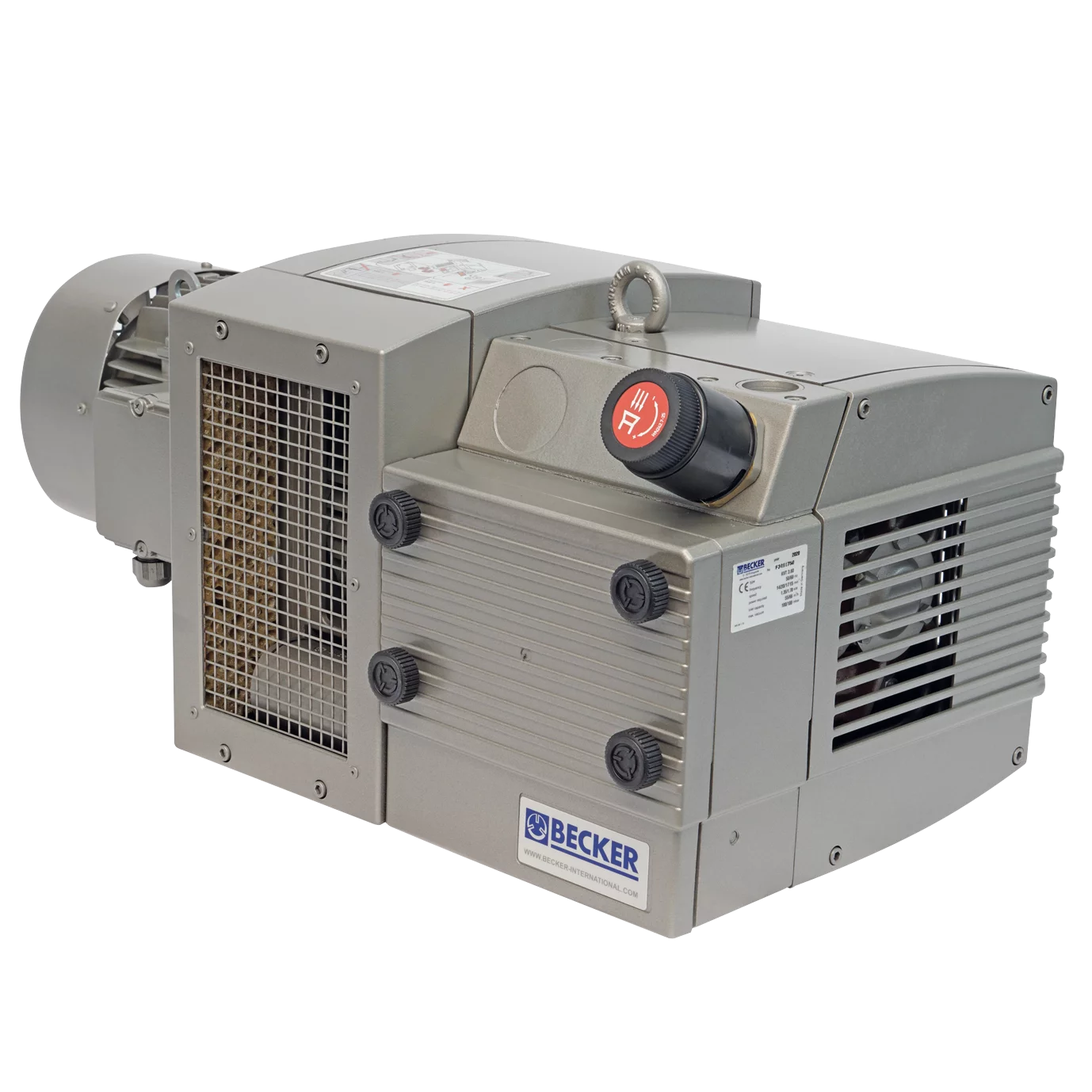 Rotary vane pump dry-running, 66 m³/h, 3-phase for US and CA, Becker KVT 3.60, – Drehschieberpumpe Trockenlauf 55 m h becker kvt 3 60 von FIPA
