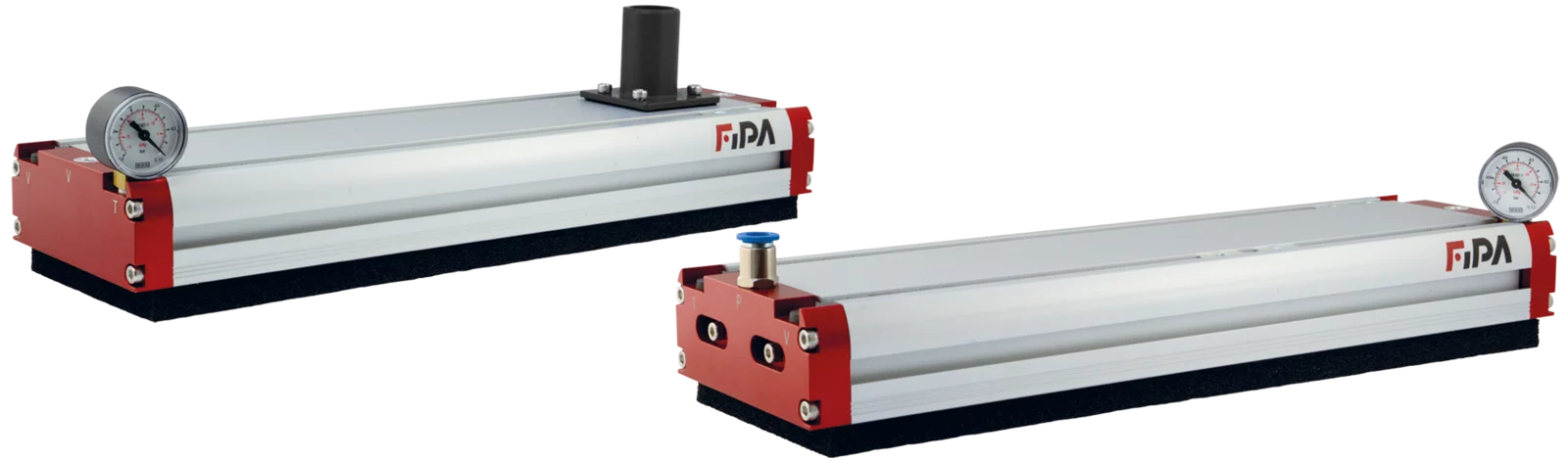 Area gripster FSG 572 mm, central vacuum supply, check valves, sealing foam bk 20 mm – Fläche Gripster fsg 130 mit Siegelschaum bk 20mm von FIPA