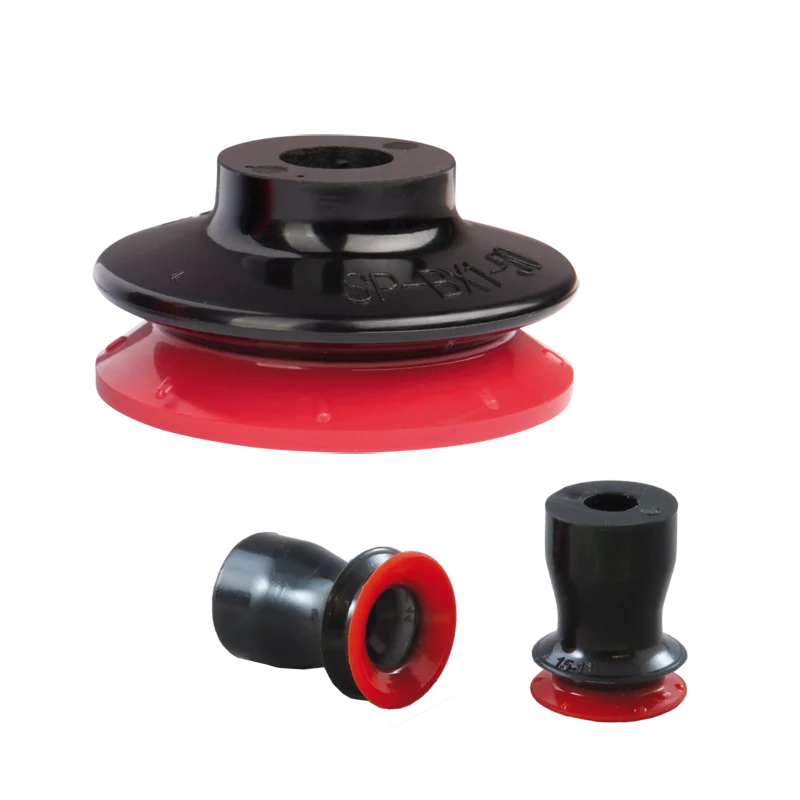 Bellows vacuum cup SP-BX1 Varioflex® Ø 16 mm (1.5 bellows) – Balgbecher (1.5–4.5faltet) von FIPA