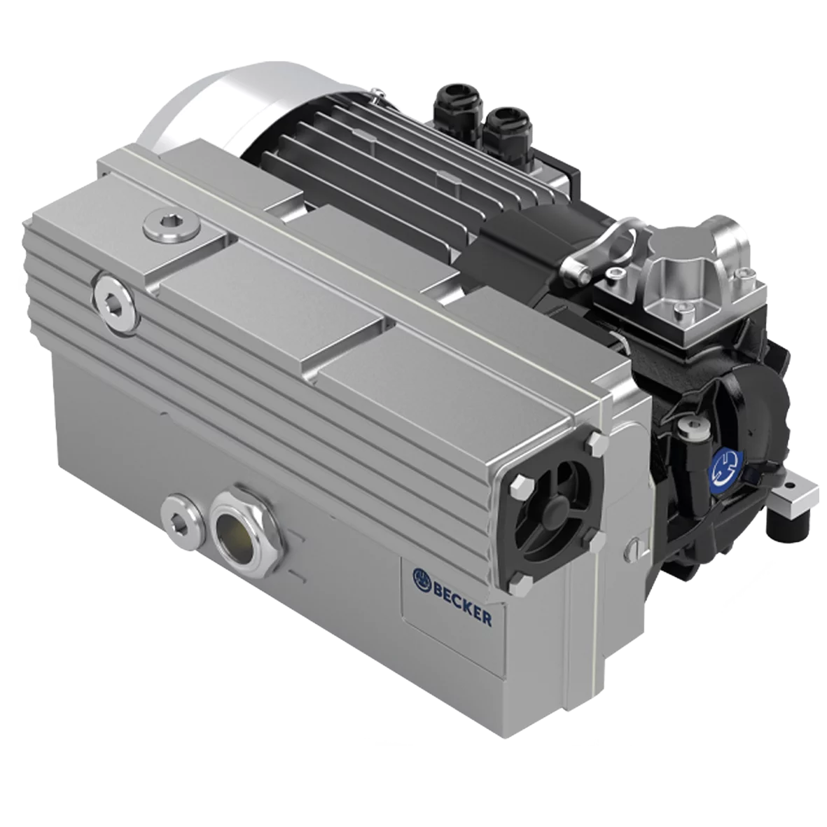 Rotary vane pump oil-lubricated, 25 m³/h, 3-phase, Becker O5.25/0-50 – Ölgeschmierte Drehschieberpumpen 25 m h becker o5 25 von FIPA