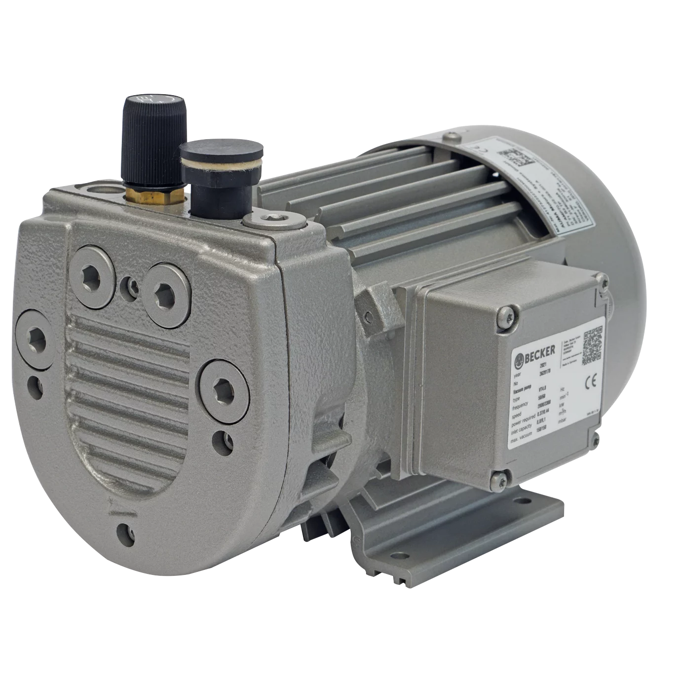 Rotary vane pump dry-running, 8 m³/h, 3-phase, Becker VT 4.8, – Drehschieberpumpe Trockenlauf 8 m h becker vt 4 8 von FIPA