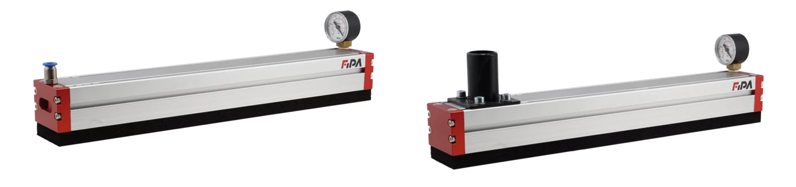 Area gripster FSG 520 x 60 mm with int. ejectors flow reducers 1,0 mm, sealing foam bl 15 mm – Bereich Gripster fsg 60 mit Siegelschaum von FIPA