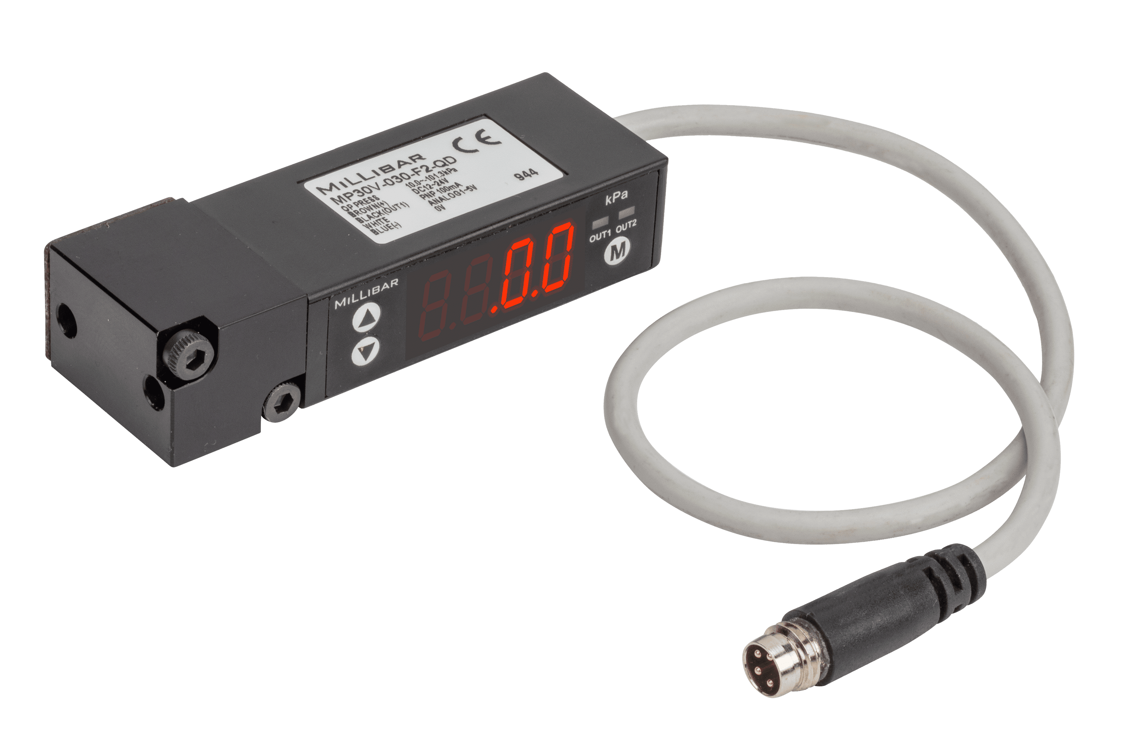 MP30-P14 Programmable Vacuum Switch Vakuum-Gripster – Vakuummess-/Steuereinrichtung von Millibar